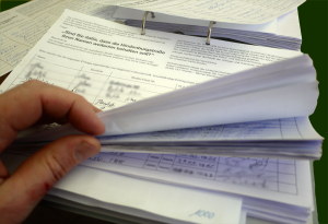 Unterschriftenordner Bürgerbegehren